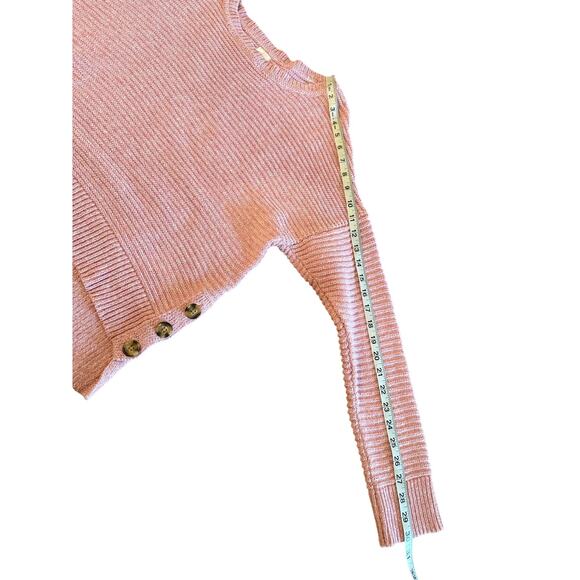 Joie Women’s Long Sleeve Pink Knit Pullover Sweater Size Large - Picture 6 of 7